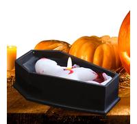 Candela per Aromaterapia | a Forma di Bara | Centrotavola a Forma di Bara per Casa, Cucina, Stanza, Scrivania, Fattoria, Compleanno, Halloween, Donne, Uomini, Amici