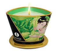 Candela per Massaggi Tè Verde Shunga [170 ml]