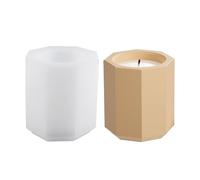 Candela Per Ottagono Fai -da -te Stampo Scempiato Scempiato Sciarro Silicone VASSO PER VASCHIO CEMENTO CETTURA PERCOTTURA PERCORSO PERCORSO
