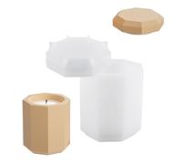 Candela Per Ottagono Fai -da -te Stampo Scempiato Scempiato Sciarro Silicone VASSO PER VASCHIO CEMENTO CETTURA PERCOTTURA PERCORSO PERCORSO