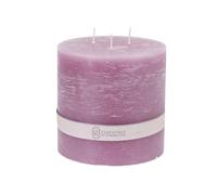 Candela pilastro viola Ø14x14cm con 75h di combustione