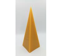Candela Piramide con cera d'api 3 e 4 lati 4 diverse misure/pesi
