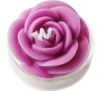 Candela profumata a forma di fiore di rosa, aroma in cera di soia, candela decorativa da tavolo, ideale come regalo di compleanno, ideale per meditazione, stress, bagno, yoga, festa della mamma,