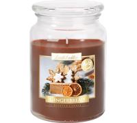 Candela profumata a forma di pan di zenzero, biscotti con coperchio, candele profumate in vetro, candele esthetic - candela in vetro Candles Aesthetic - candele in vetro