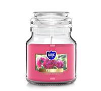 Candela profumata a forma di peonia, mini con coperchio, candele profumate in vetro, candele Aesthetic - Candela in vetro Candles Aesthetic - Candele in vetro