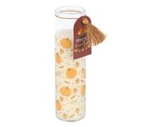 Candela profumata a forma di zucca, stile preghiera, 7 giorni, decorazione autunnale di Halloween, design a tubo Cozy Glow con 50 ore di combustione