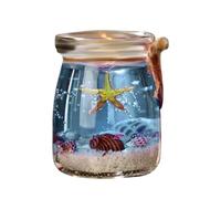 Candela profumata - Candela in gel a forma di buccino di stelle marine, deodorante per la casa, in barattolo per aromaterapia per creare un'atmosfera rilassante
