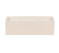 Candela profumata da esterno in cemento grigio