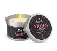 Candela Profumata da Massaggio Erotico Uva Fragola Luxuria Ardes Olio Caldo