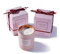 Candela profumata di soia - Rosa / Rose di maggio