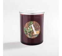 Candela Profumata Elementi Amber & Wood 900 g. - 3 Stoppini Durata Oltre 100 Ore - Cereria Artigianale Pernici - Cera di Soia 100% Naturale e Paraffina Alimentare.