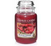Candela profumata giara grande black cherry duratafino a 150 ore