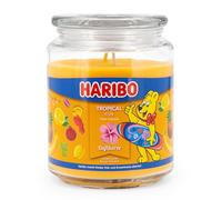 Candela profumata Haribo Tropical Fun, candela in vetro, frutti tropicali, fino a 100 h, 510g