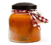 Candela profumata in barattolo di vetro - 963,9 g zucca Cornbread Papa Jar candela con coperchio & True to Life Fragranza Made in USA - Keepers of The Light Collection by A Cheerful Giver