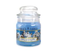 Candela Profumata in Giara Piccola Cotton Powder