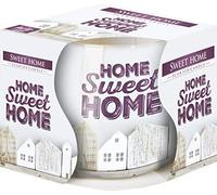 Candela profumata in vetro (Sweet Home)