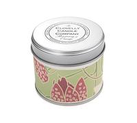 Candela profumata naturale Clovelly Soap all'arancia e rosmarino, cera di soia per aromaterapia, vegana, in barattolo di latta
