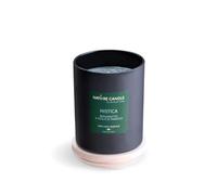 Candela profumata naturali Mistica - Bergamotto e Foglie di tabacco 200 gr - collezione Essenza