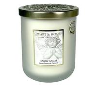 Candela profumata piccolo barattolo 110 g-30 h profumo angelo invernale (scorza d'arancia e patchouli) - Heart & Home