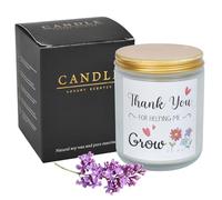 Candela Profumata, Regali di Amicizia per le Donne, Regali di Compleanno per le Donne, Regali di Candele Profumate per Donne, Regalo Perfetto per Candele,per Donne, Compleanni, Matrimoni (Lavanda)