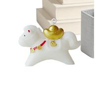 Candela profumata | Statuetta di cavallo come gioiello per l'anno del cavallo - Candela profumata cinese a forma di cavallo - per donne, ragazze, fidanzata, mamma, camera da, soggiorno, bagno