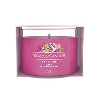 CANDELA PROFUMATA VOTIVE IN VETRO ART IN THE PARK YANKEE CANDLE
