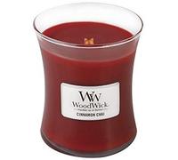 WoodWick Medium Hourglass Candles Candela profumata 275 g variante Cinnamon Chai