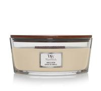 Candela profumata WoodWick con stoppino scoppiettante | Candela a forma ellittica Fagiolo di vaniglia | Candele a lunga combustione: Fino a 50 ore | Candele Profumate - il regalo perfetto per le donne