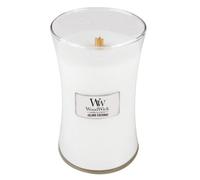 Woodwick Island Coconut candela profumata con stoppino in legno 609.5 g