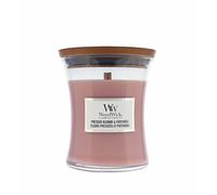 Candela profumata WoodWick Pressed Blooms & Patchouli con stoppino in