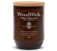 Woodwick Black Currant & Rose candela profumata 368 g
