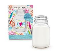 Candela profumata Yankee Candle personalizzabile con pennarelli