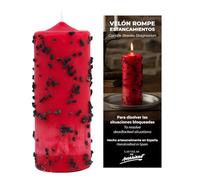 Candela Rompe Stancamenti Ritualizzata - Candela Rossa Esoterica per Sblocco Energetico e Avanzamento Personale - Ideale per Progetti, Amore e Denaro - Con Erbe e Preghiera - Le Candele di Mariano