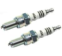 Candela Set 2 Pezzo NGK Iridio CR7EIX per Aprilia Derbi beta Husqvarna