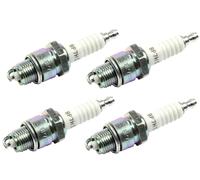 Candela Set 4 Pezzo NGK BP7HS per Adly Herchee Atv 50 VG Vs Anno 2004-2015