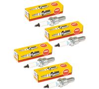 Candela Set 4 Pezzo NGK CR7E per Aprilia Derbi Kawasaki Suzuki