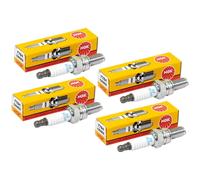 Candela Set 4 Pezzo NGK CR8EB per Artico Gatto Selvatico 700 Suzuki Lt-R 450