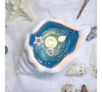 Candela Shell Conch, Candela di conchiglia, Candela oceani, Candela profumata Conch marino, Candela di aromaterapia di conchiglia, Candela di cera di soia fatta a mano, Candele di legno di