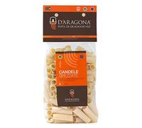 Candela Spezzata - PASTA D'ARAGONA - Eccellenza Italiana, Pasta di Semola di Grano Duro Trafilata al Bronzo - 2 x 500 GR