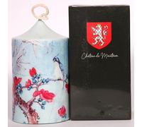 Candela Stampata Blu Pastello - Gabinetto Cinese - Castello di Maintenon - XVII secolo Cinese Arti Asiatiche Regalo Regalo Decorazione per la casa
