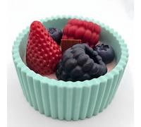 Candela Tentazione della Foresta - Turchese / Ciliegia