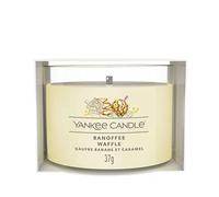 CANDELA VOTIVE IN VETRO SINGOLA BANOFFEE WAFFLE YANKEE CANDLE