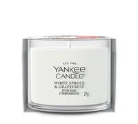 CANDELA VOTIVE IN VETRO WHITE SPRUCE & GRAPEFRUIT - YANKEE CANDLE