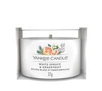 CANDELA VOTIVE IN VETRO WHITE SPRUCE & GRAPEFRUIT - YANKEE CANDLE