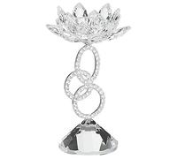 Candelabro argento 7,5 x 7,5 19 cm