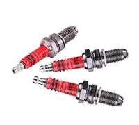 Candele, 3 pezzi D8TC 3 elettrodi candela per CG 125 150 CF250 quad scooter moto ATV Candele di accensione