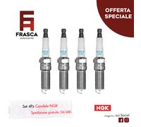 Candele 4 Pezzi NGK Ford Fiesta 1.4 LPG 68 KW 92 CV 71 KW 97 CV