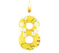Candele 8 Anni Pika, Candela Pika Compleanno, Candela Torta, Candele Gialla 3D, Articoli per Feste, Decorazioni per Festa, Ragazzi e Ragazze, Anniversari, Natale, Feste di Matrimonio