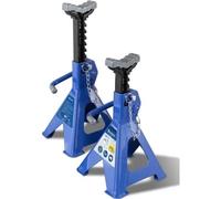 Candele a cremagliera maxi 2T - da 280 a 415 mm - leva di sicurezza + perno