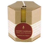 Candele A Pilastro In Cera D'Api Pura 3 Pezzi 1 Contenitore Di Honey Candle Co.